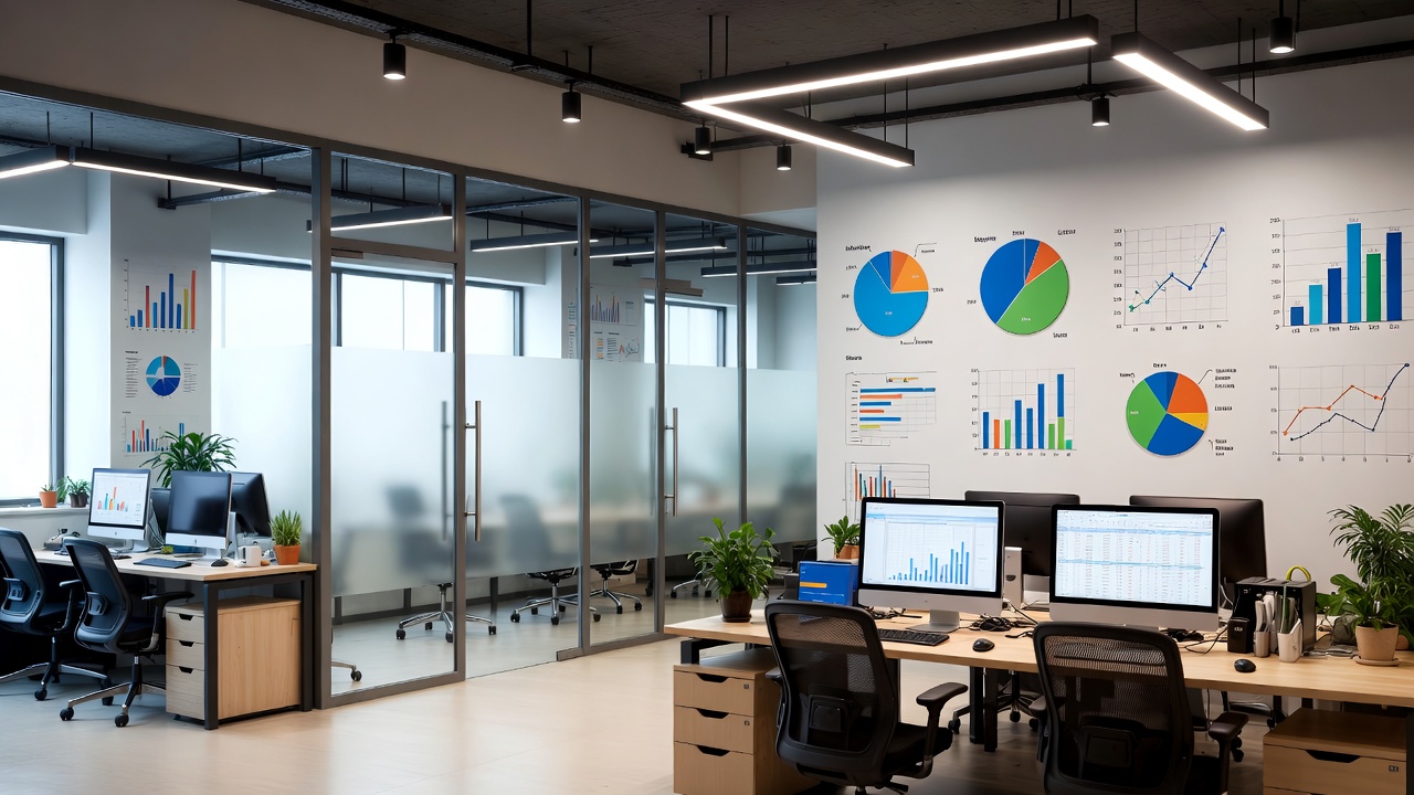 Modern dashboard analytics workspace with Looker Studio, BigQuery, GA4 and CallRail